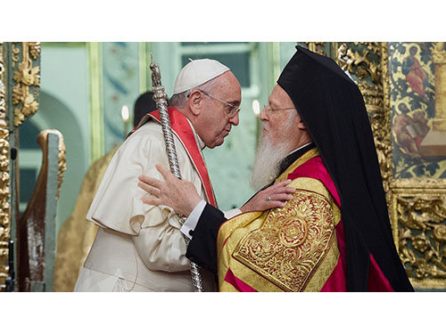 Popiežius: krikščionių vienybės siekis – kiekvieno krikščionio įsipareigojimas