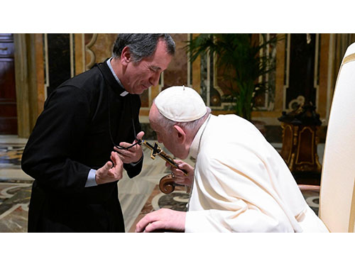 Popiežius pašvęstiesiems: bendrystė išgelbės jus ir pasaulį 